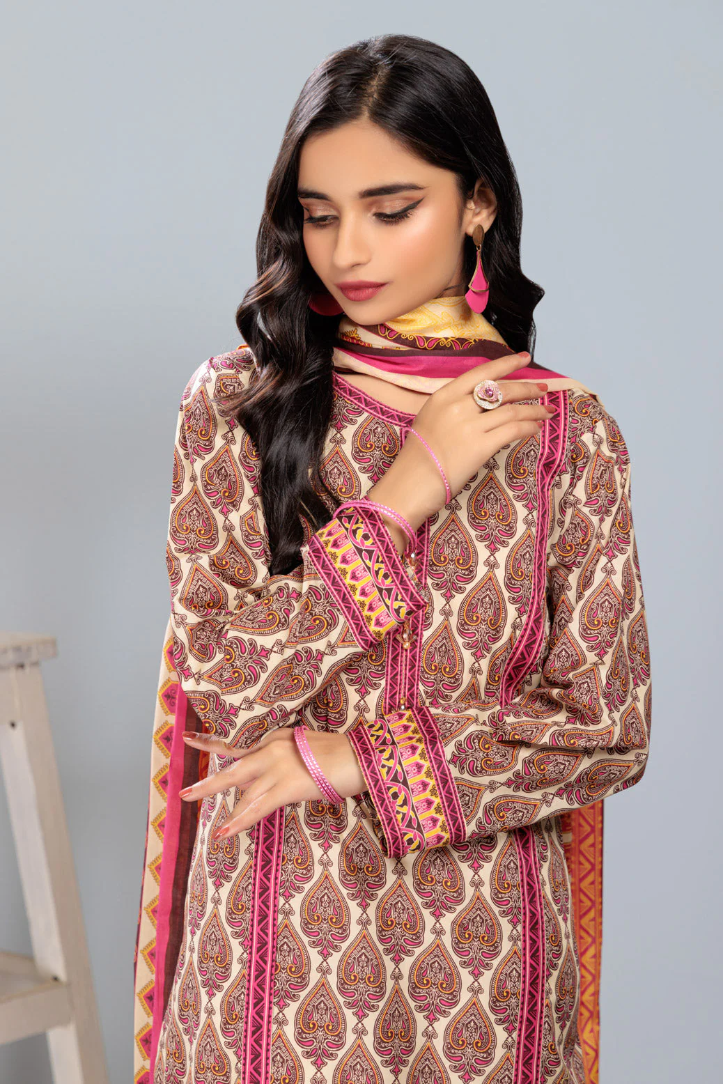 PINK-LAWN-2 PIECE (SRS232P17) - Image 2