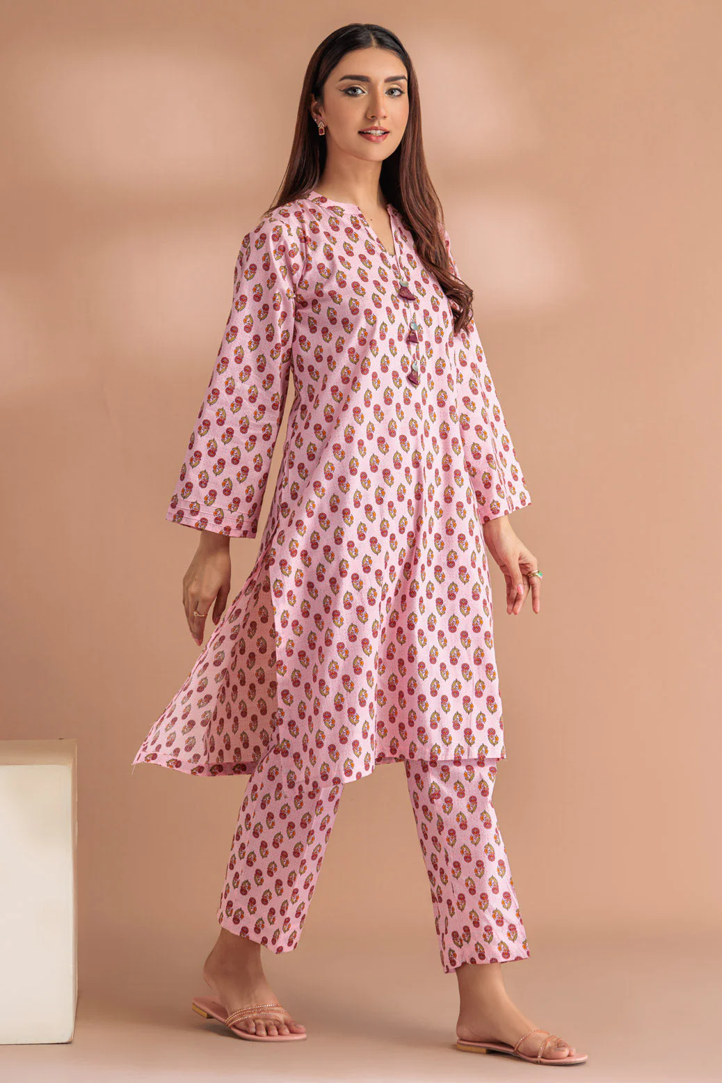 PINK-LAWN-2 PIECE (SS5242P07) - Image 3