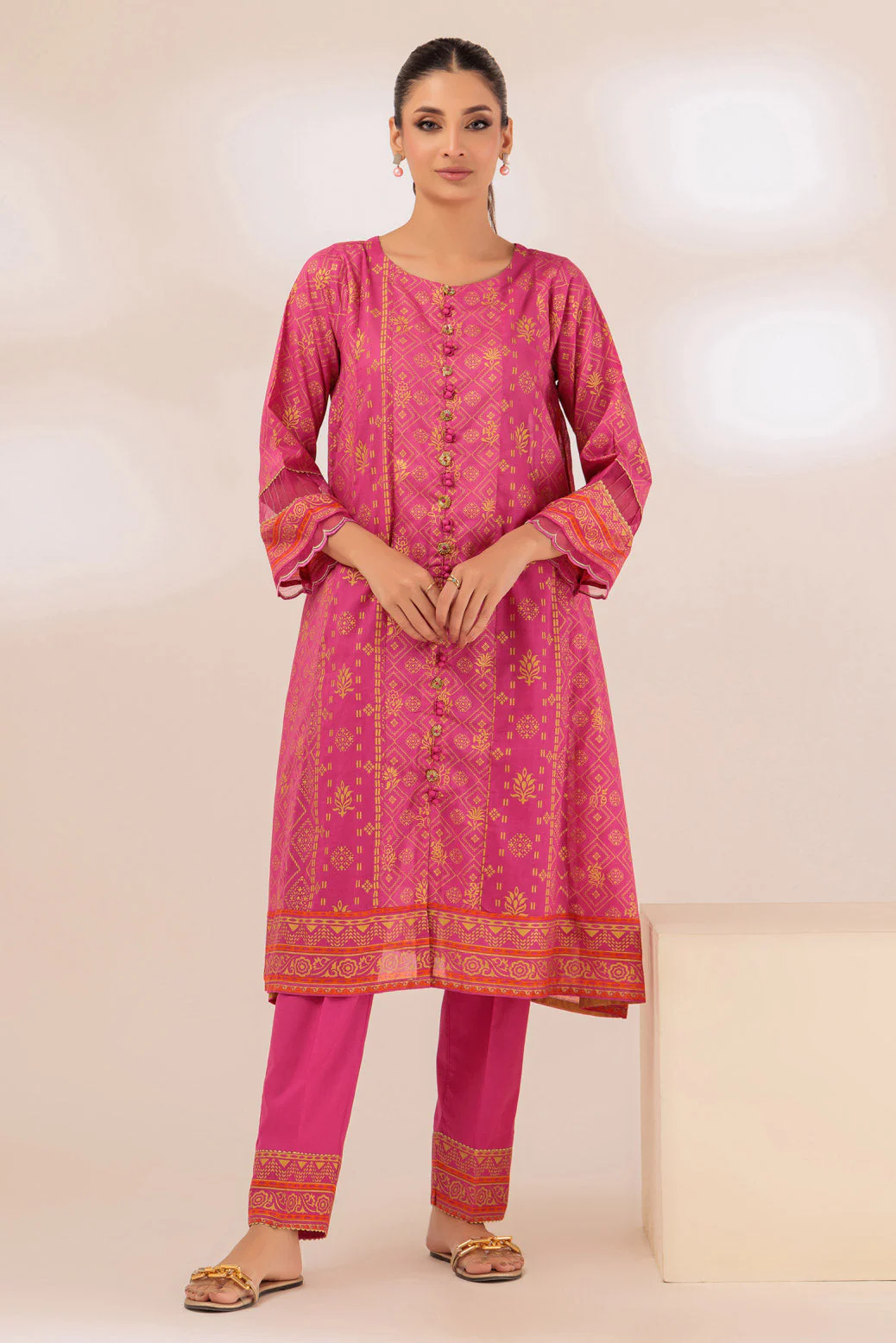 PINK-LAWN-2 PIECE (SSS232P57) - Image 2