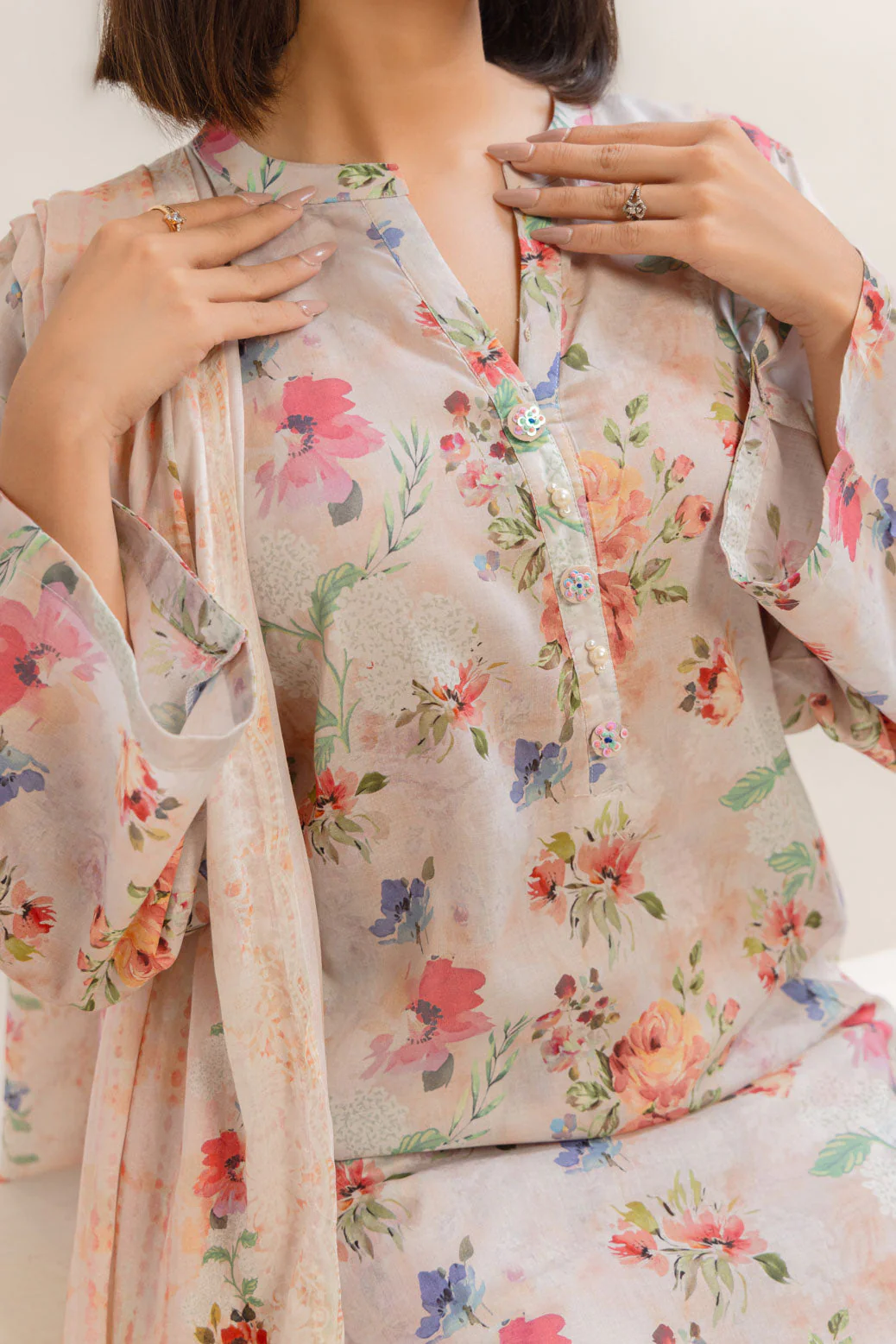 PINK-LAWN-3 PIECE (BPS6243P24) - Image 2