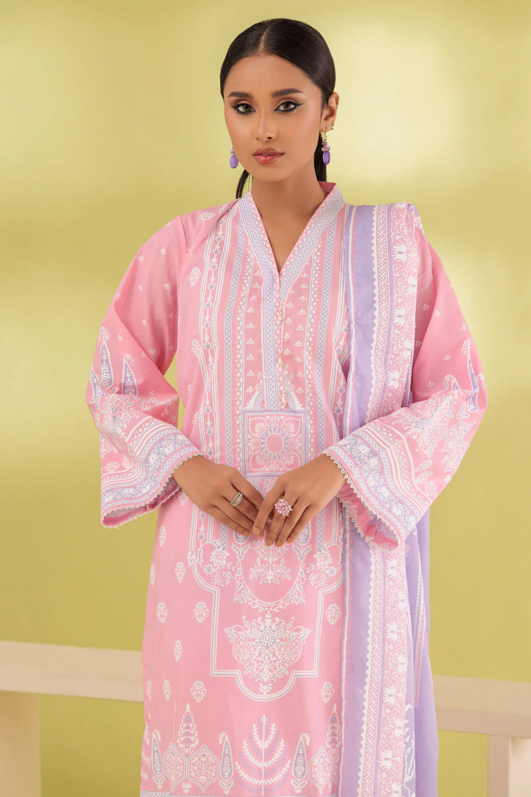PINK-LAWN-3 PIECE (SSS233P101) - Image 3