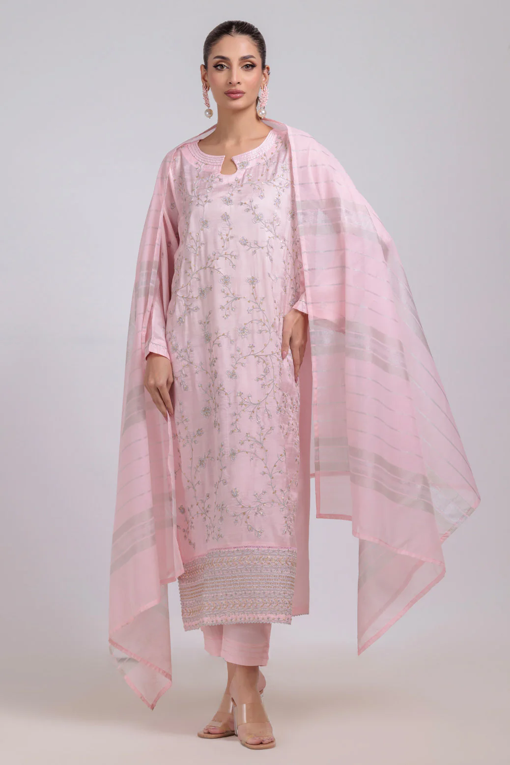 PINK-SILK-3 PIECE (WS5243P08) - Image 4
