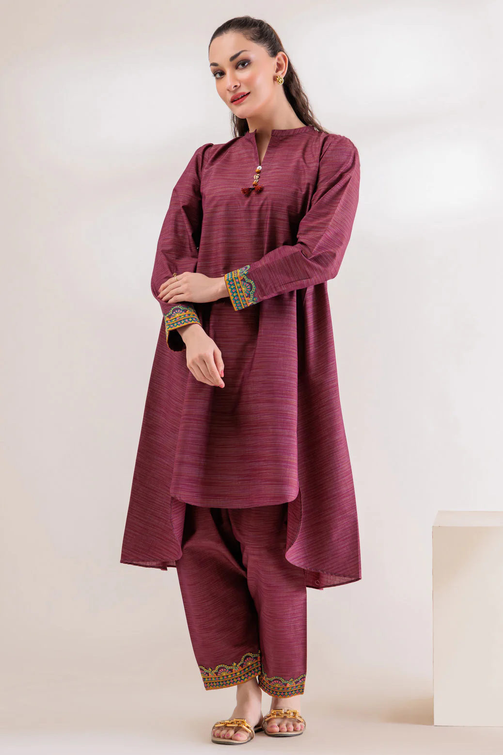 PLUM-DYED-2 PIECE (SSS232P09) - Image 5