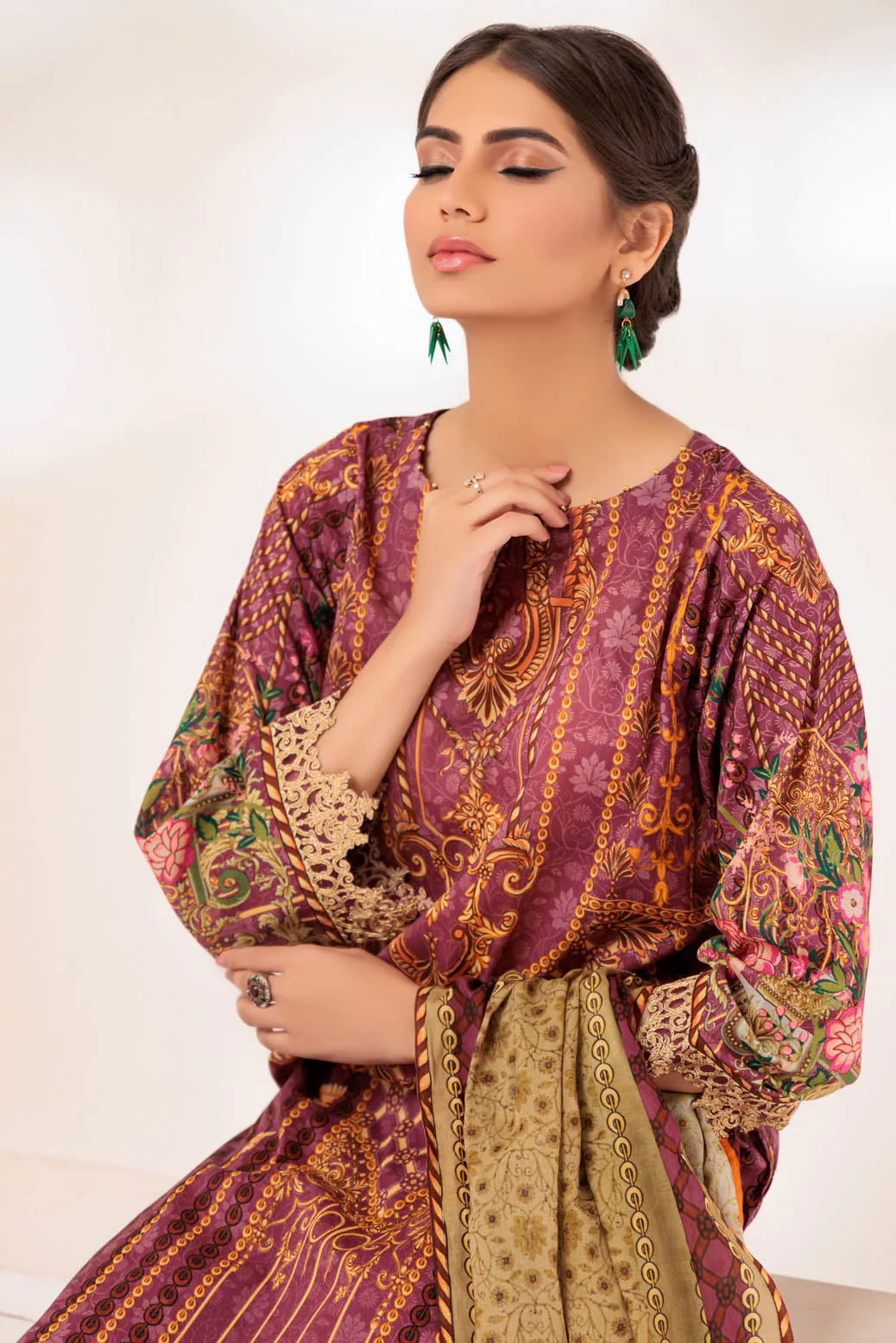 PLUM-LAWN-3 PIECE (SSS233P59) - Image 3