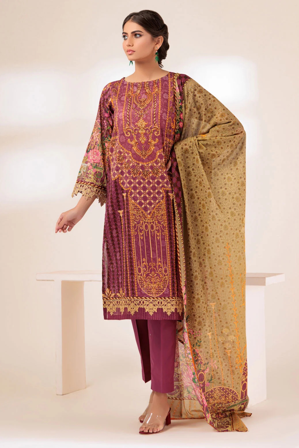 PLUM-LAWN-3 PIECE (SSS233P59) - Image 4