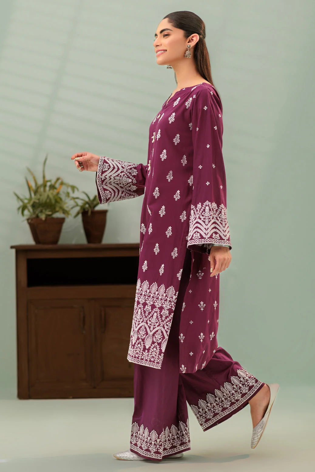PURPLE-CAMBRIC-2 PIECE (1S24K2P205) - Image 4