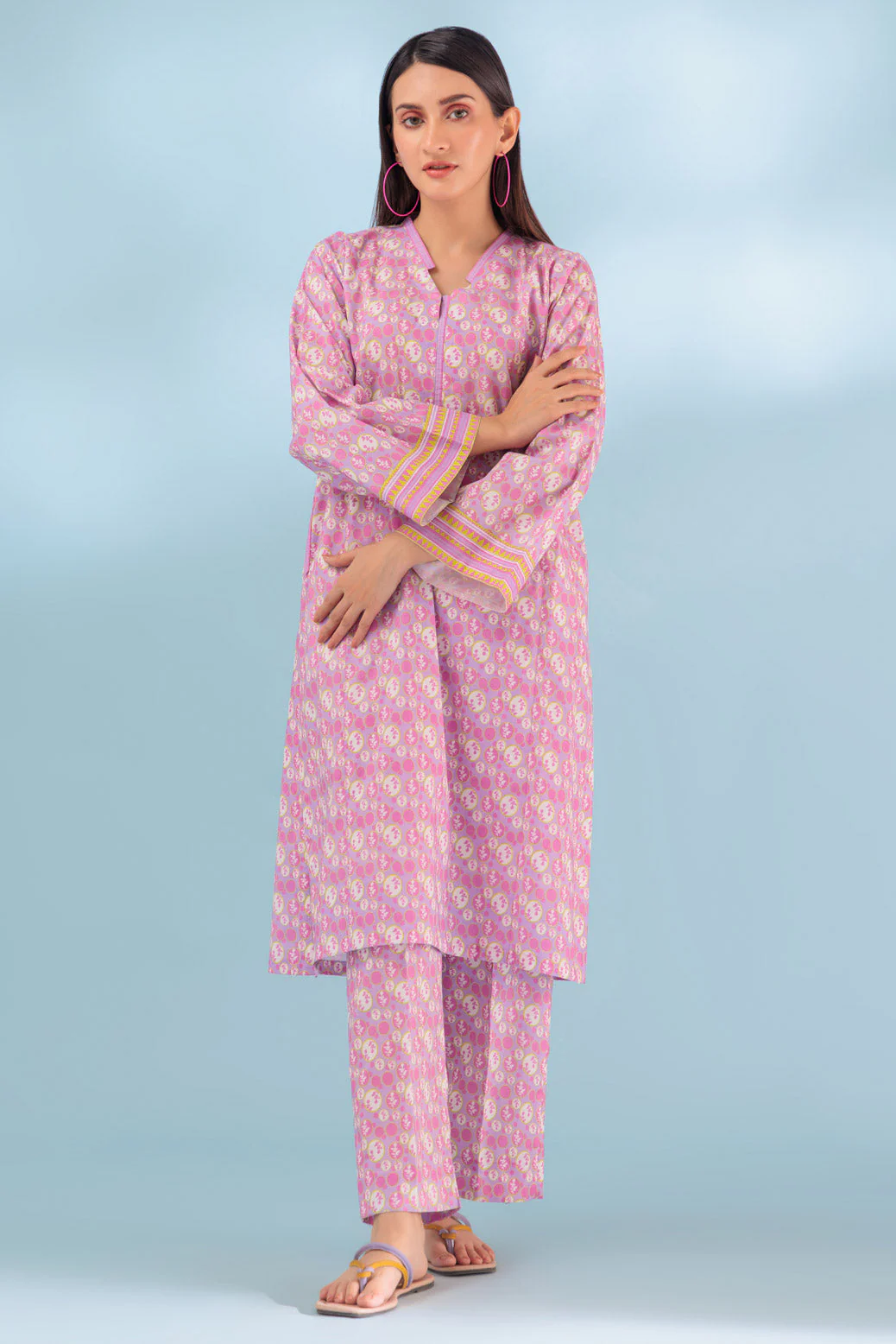 PURPLE-CAMBRIC-2 PIECE (PWS2232P05) - Image 3