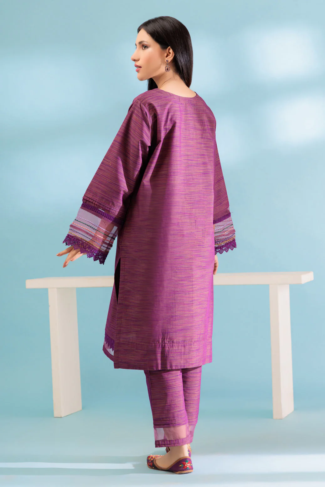 PURPLE-CAMBRIC-2 PIECE (SAS232P28) - Image 4