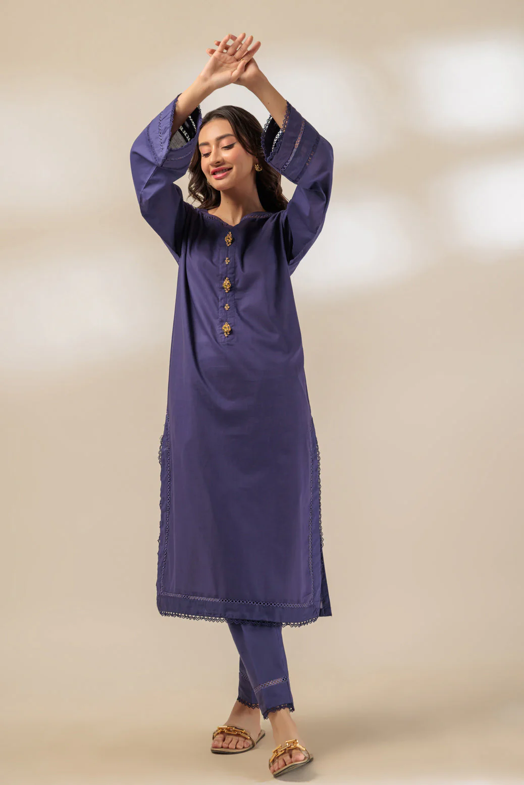 PURPLE-CAMBRIC-2 PIECE (SS6242P30) - Image 4
