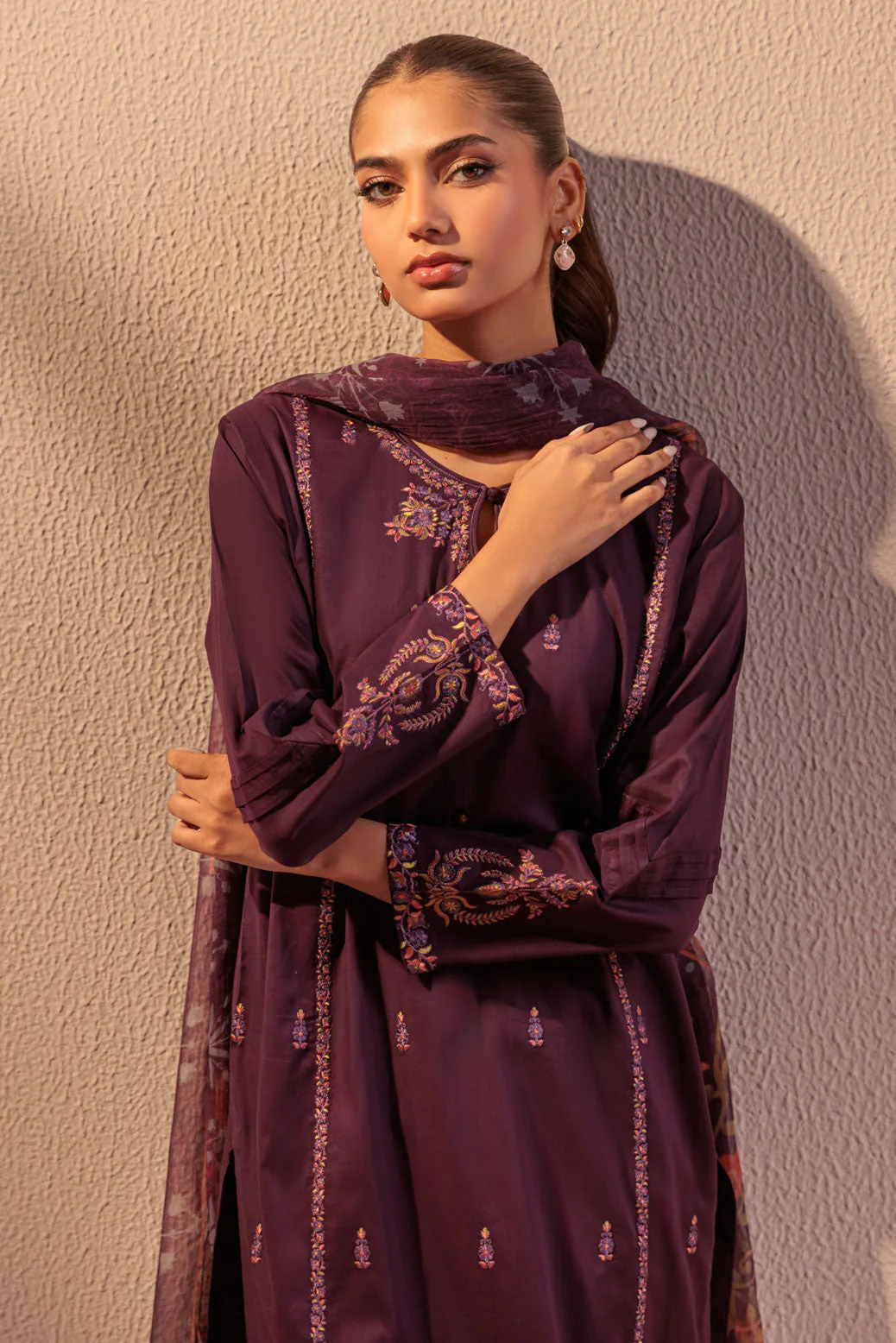 PURPLE-CAMBRIC-3 PIECE (BS2243P15) - Image 4