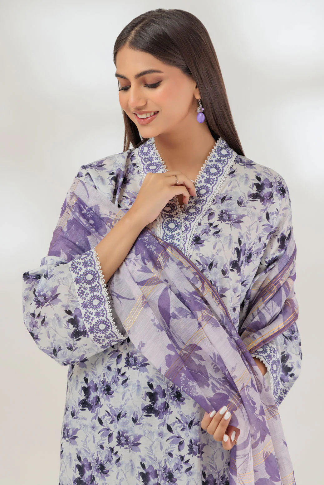 PURPLE-CAMBRIC-3 PIECE (PWS1233P02) - Image 2