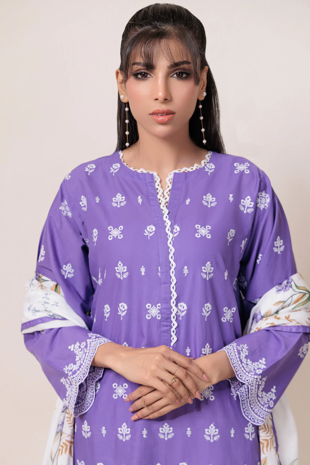 PURPLE-CAMBRIC-3 PIECE (PWS2243P01) - Image 4