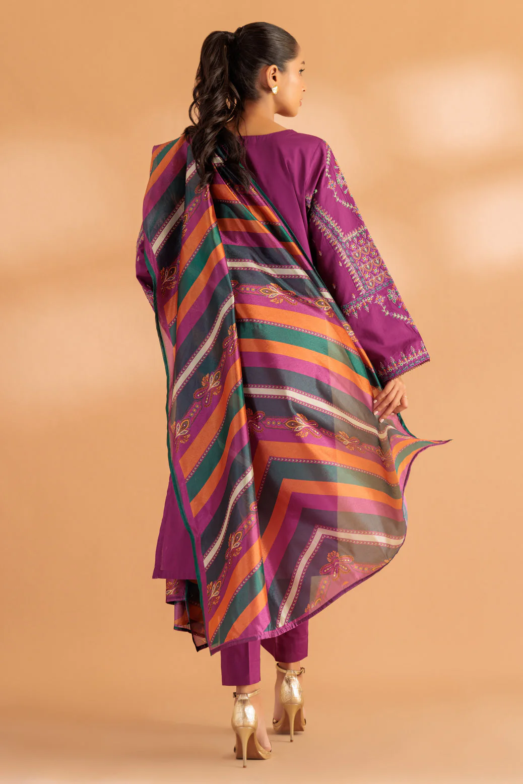 PURPLE-CAMBRIC-3 PIECE (SS5243P17) - Image 3