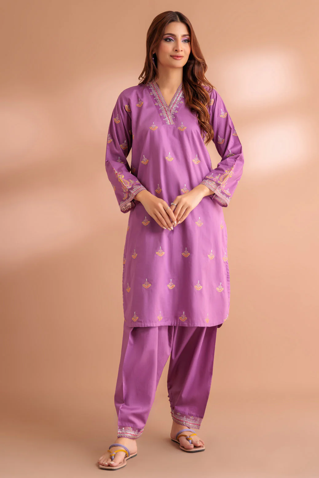 PURPLE-DOBBY-2 PIECE (SSS232P45) - Image 4