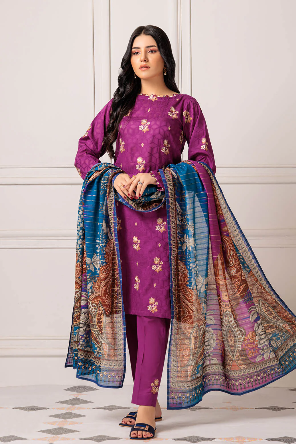 PURPLE-DYED-3 PIECE (SV2RK233P3) - Image 2