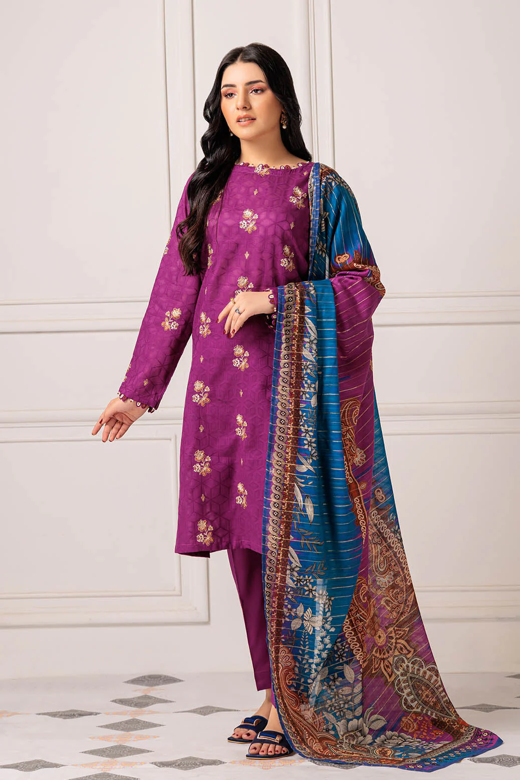 PURPLE-DYED-3 PIECE (SV2RK233P3) - Image 3