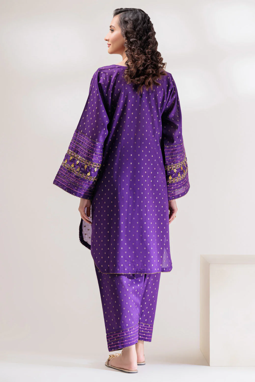 PURPLE-JACQUARD-2 PIECE (BSAS232P11) - Image 4