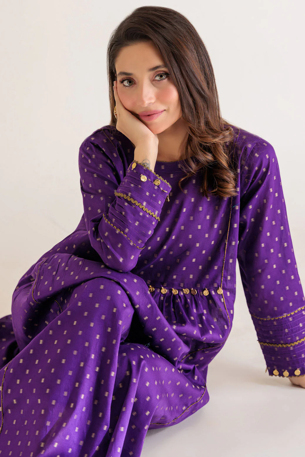 PURPLE-JACQUARD-2 PIECE (BSAS232P12) - Image 4