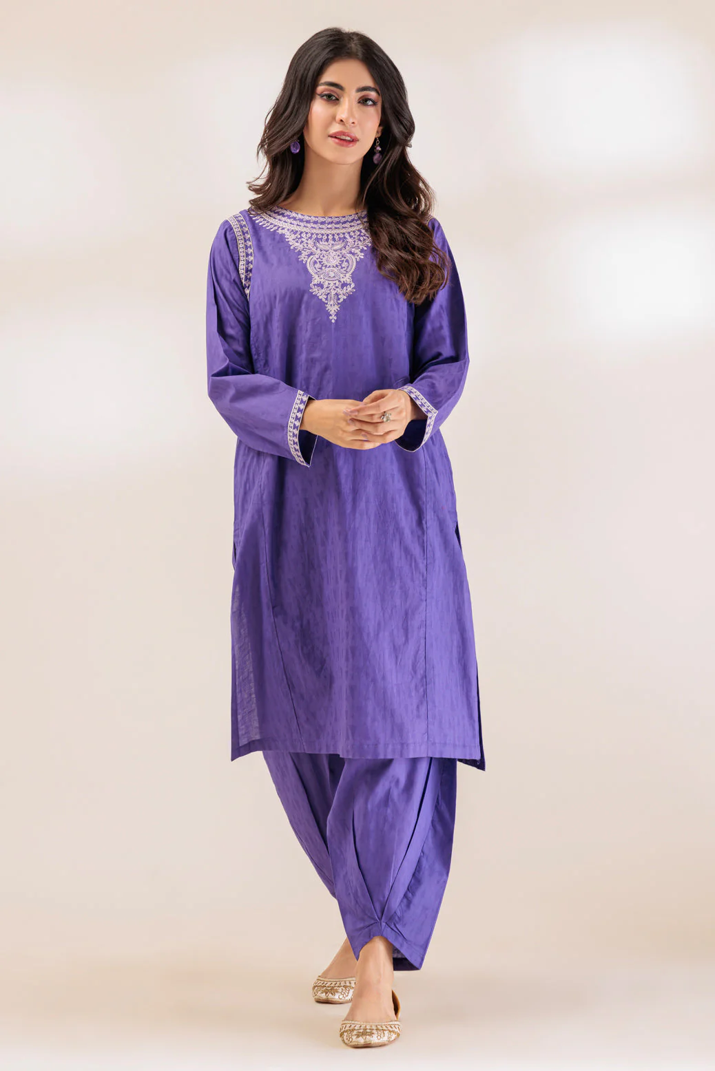 PURPLE-JACQUARD-2 PIECE (BSAS232P26) - Image 4