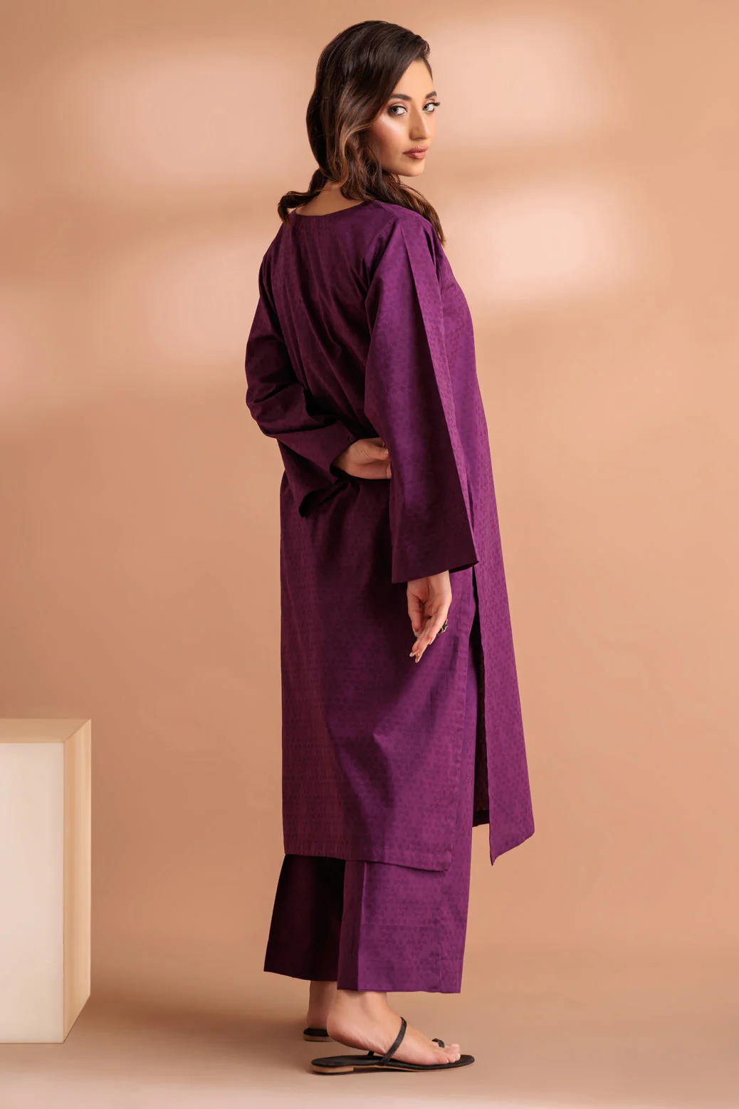 PURPLE-JACQUARD-2 PIECE (SS2242P02) - Image 5