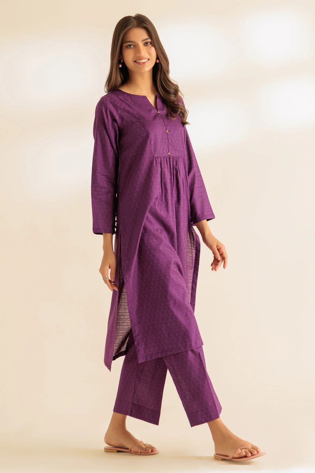 PURPLE-JACQUARD-2 PIECE (SS2242P44) - Image 3
