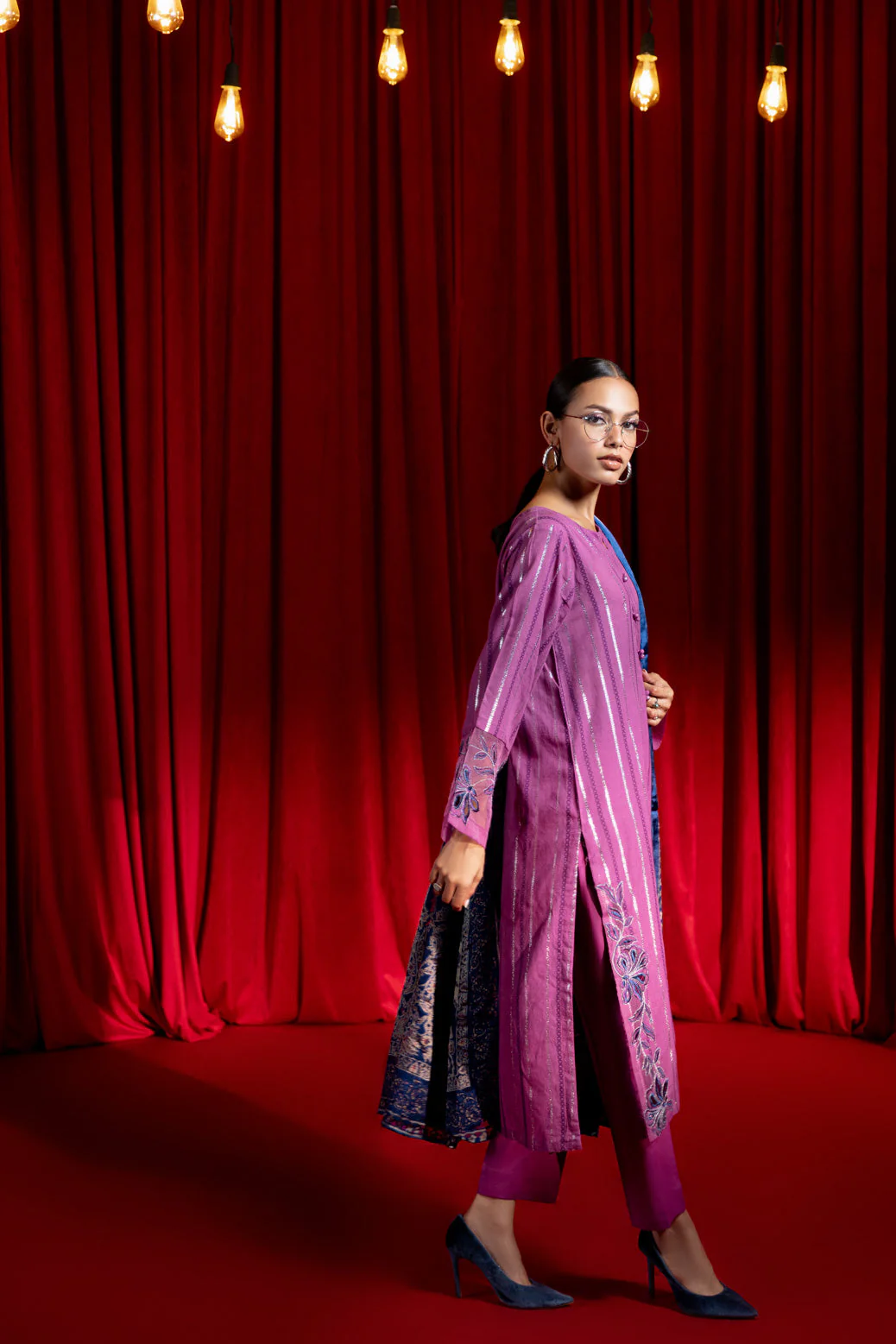 PURPLE-JACQUARD-3 PIECE (BPS5243P33) - Image 4