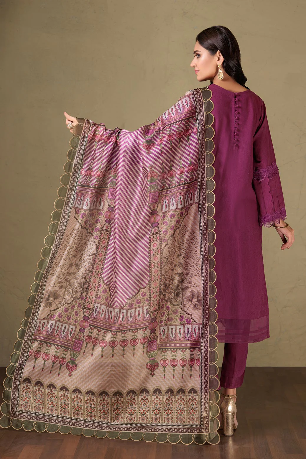 PURPLE-KARANDI-3 PIECE (HR2W223P06) - Image 4
