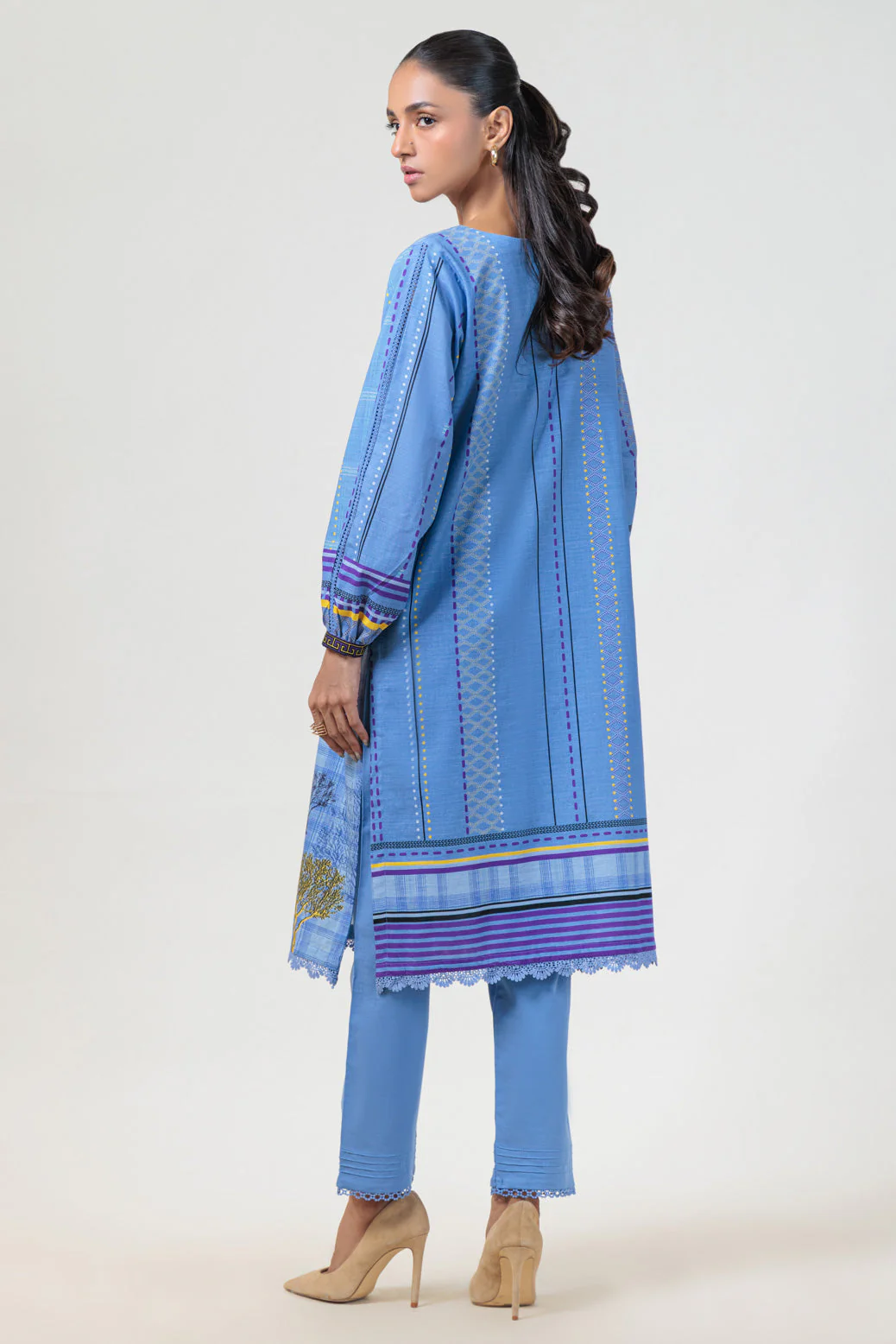 BLUE-KHADDAR-2 PIECE (WS1242P02) - Image 5