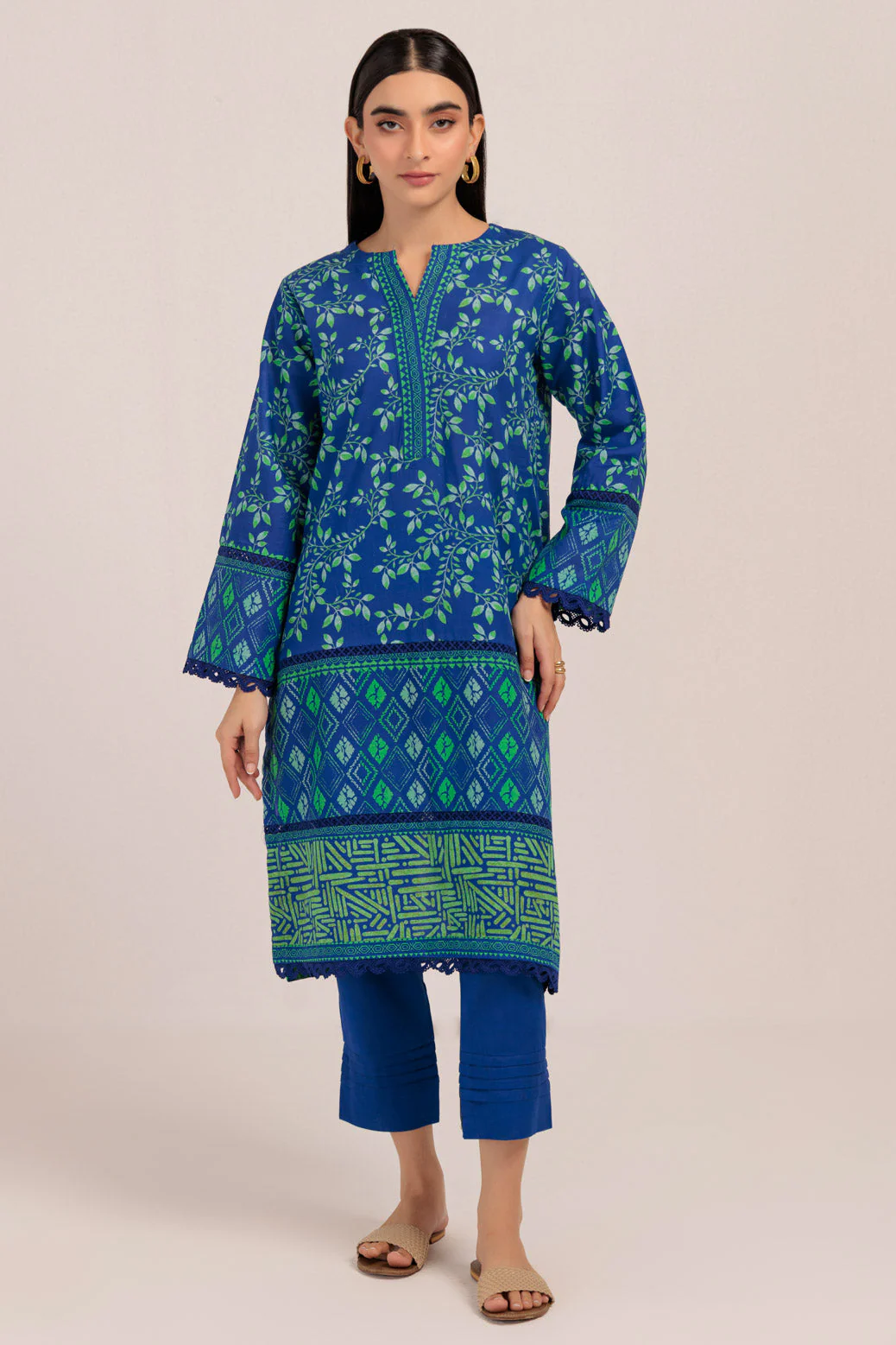 PURPLE-KHADDAR-2 PIECE (WS2242P05) - Image 2