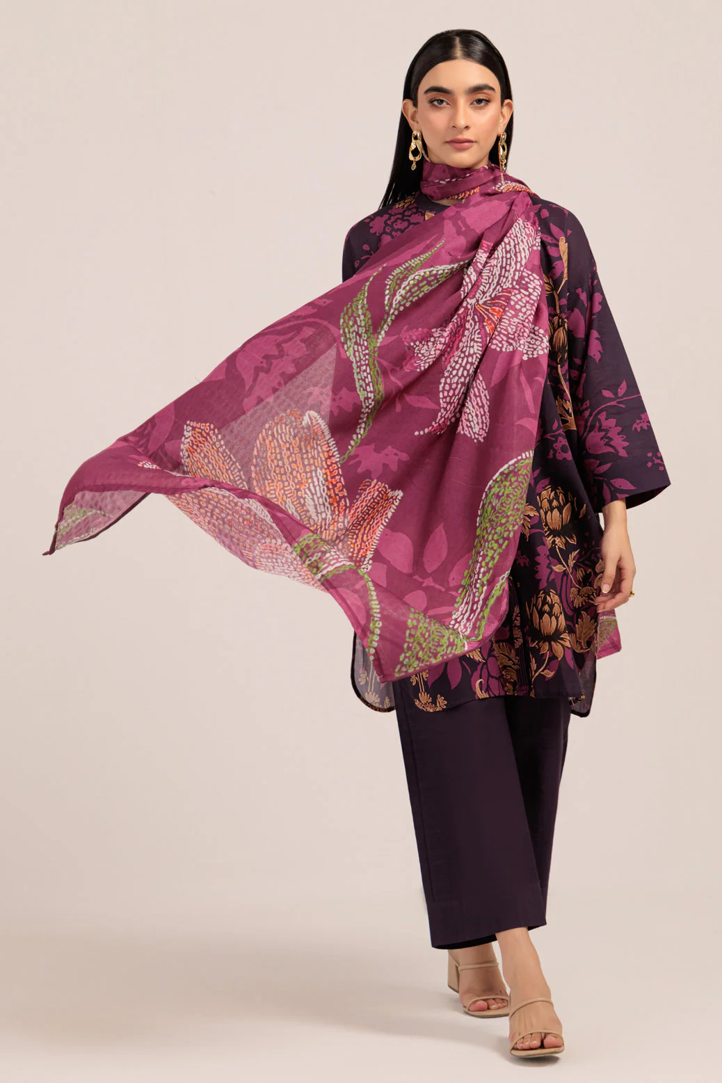 PURPLE-KHADDAR-3 PIECE (WS2243P21) - Image 4