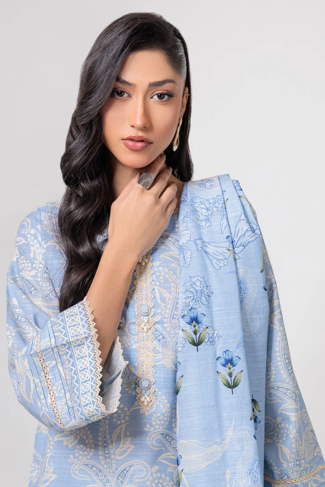 PURPLE-KHADDAR-3 PIECE (WS6243P40) - Image 3