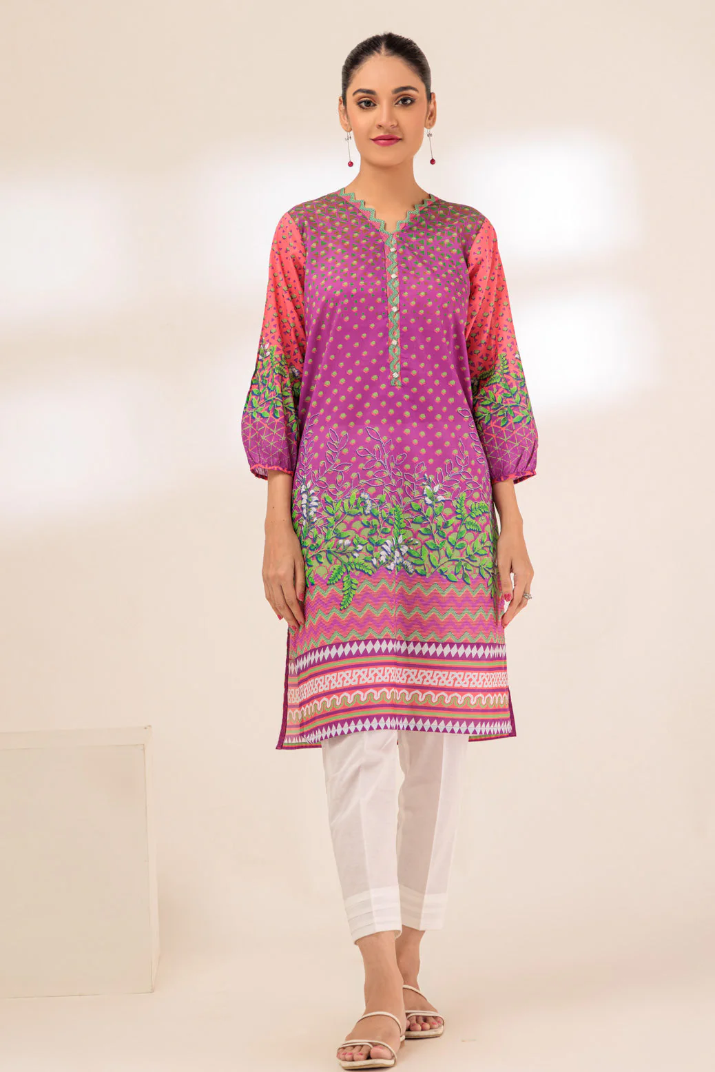 PURPLE-LAWN-1 PIECE (AAK231P27) - Image 2
