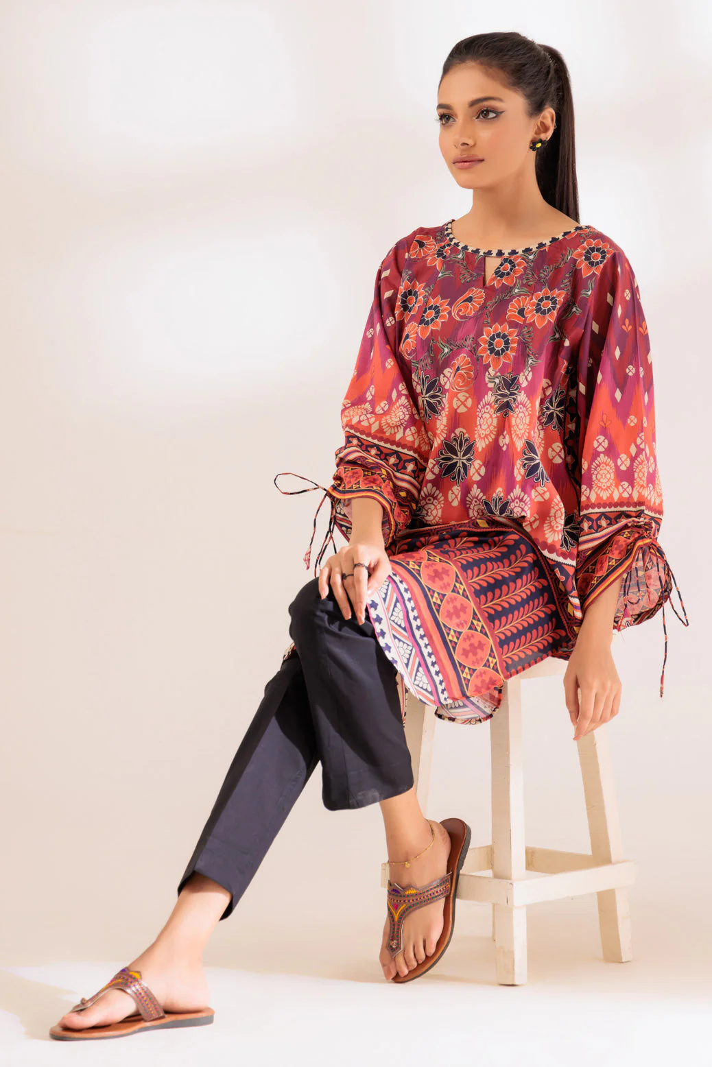 PURPLE-LAWN-1 PIECE (SAK231P24) - Image 4