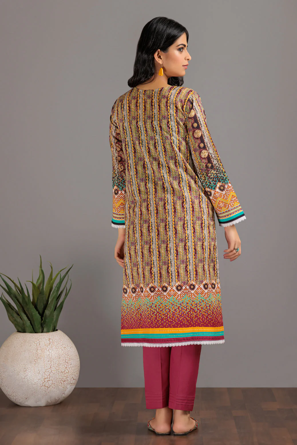 PURPLE-LAWN-2 PIECE (SAS232P05) - Image 4