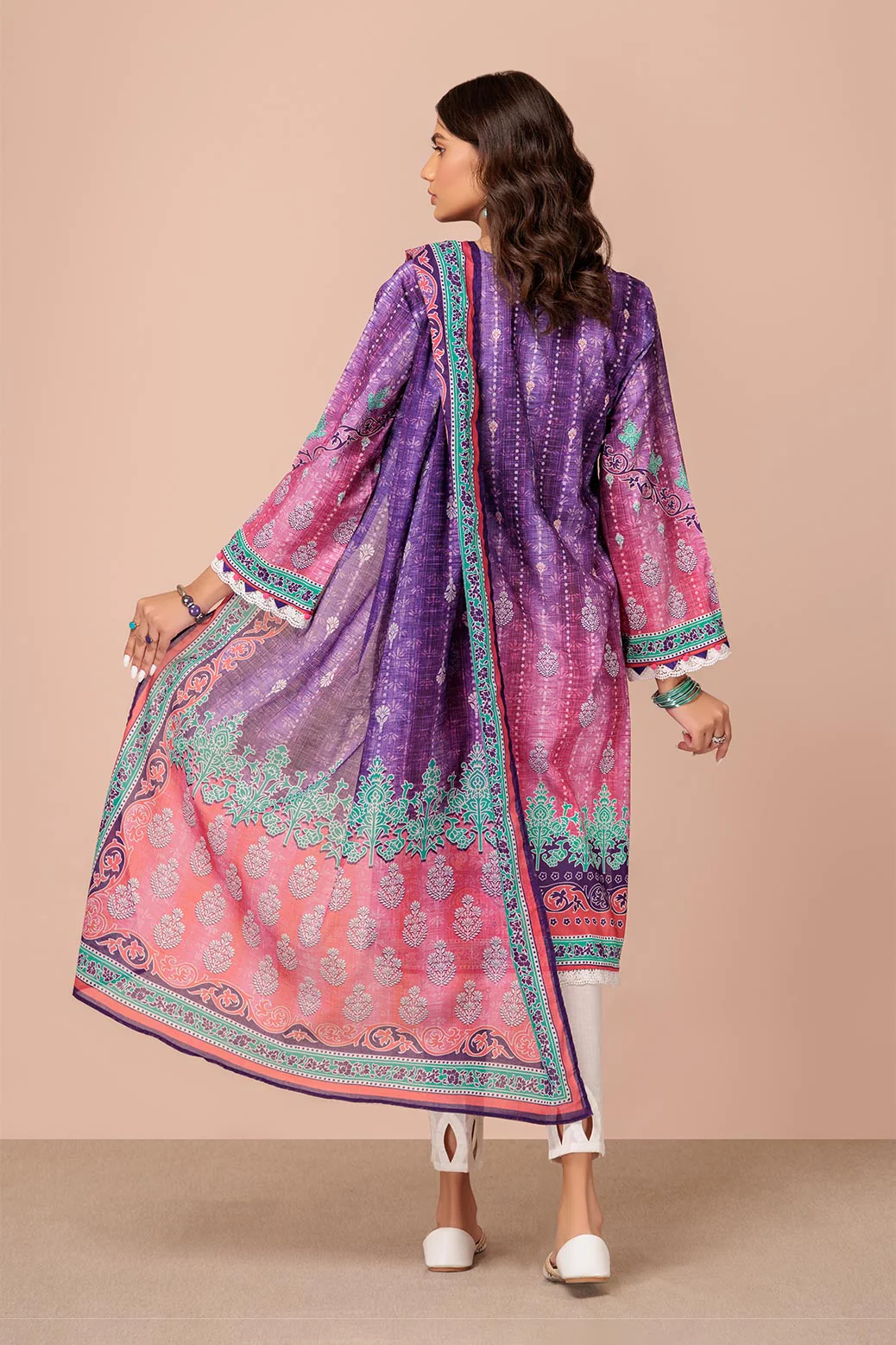 PURPLE-LAWN-2 PIECE (SAS232P37) - Image 4