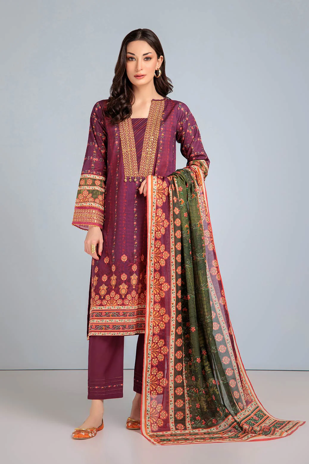 PURPLE-LAWN-3 PIECE (SAS233P62) - Image 3