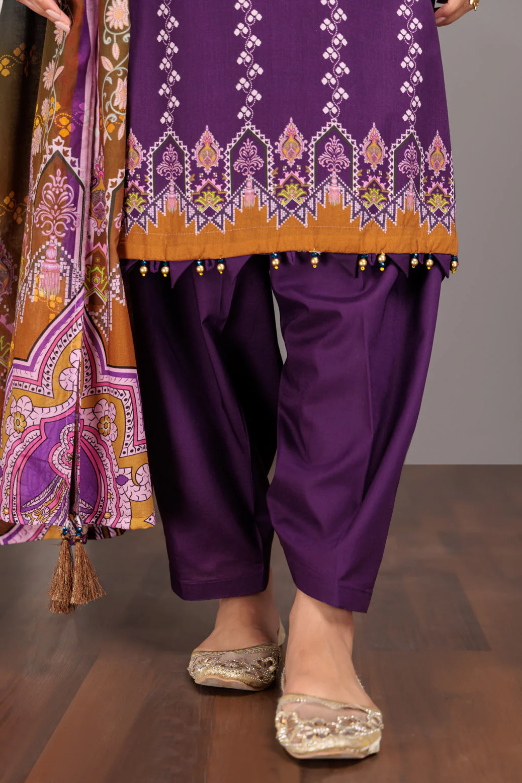 PURPLE-LAWN-3 PIECE (SRS233P51) - Image 4