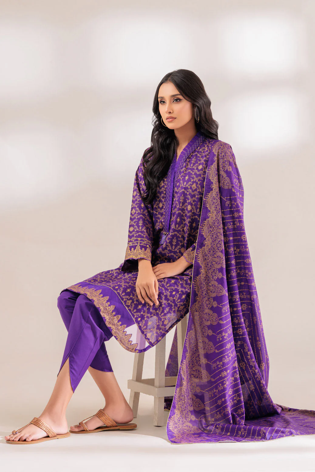 PURPLE-LAWN-3 PIECE (SSS233P84) - Image 4