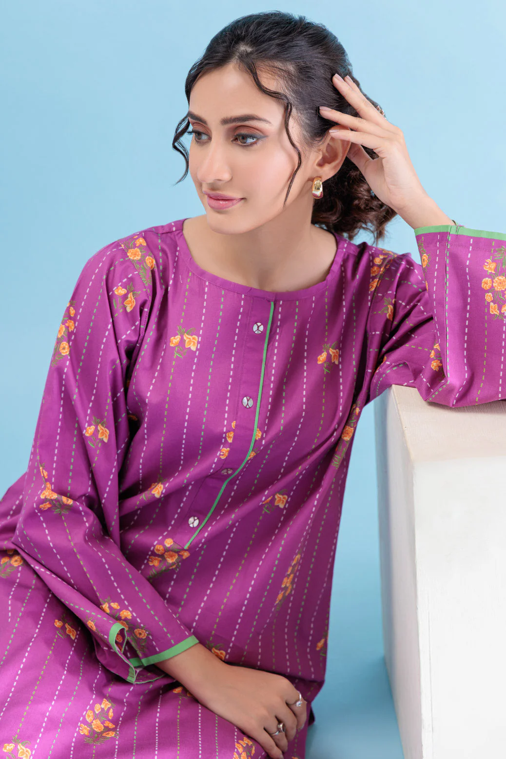 PURPLE-POPLIN-2 PIECE (WS2232P05) - Image 2