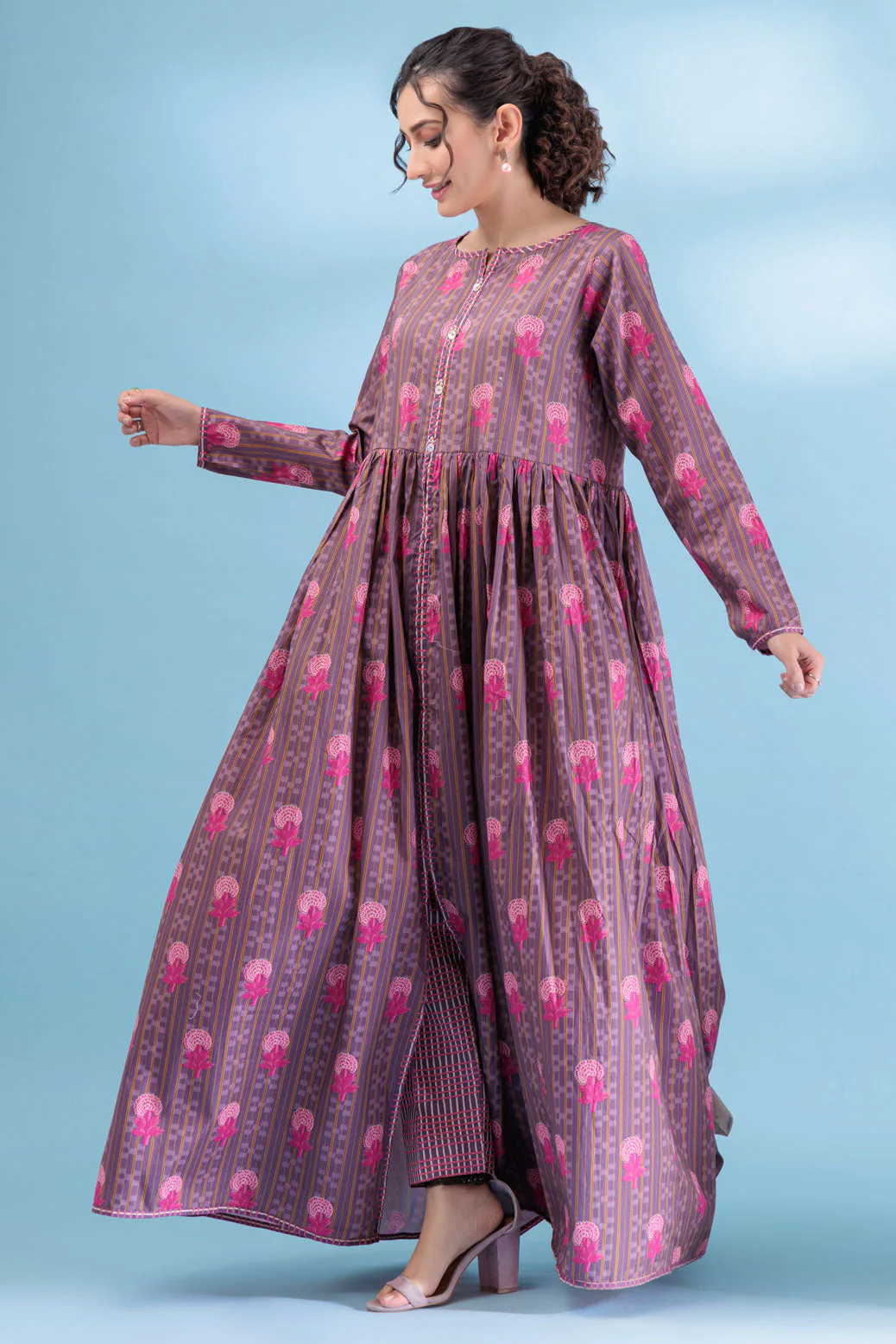 PURPLE-POPLIN-2 PIECE (WS6232P48) - Image 3