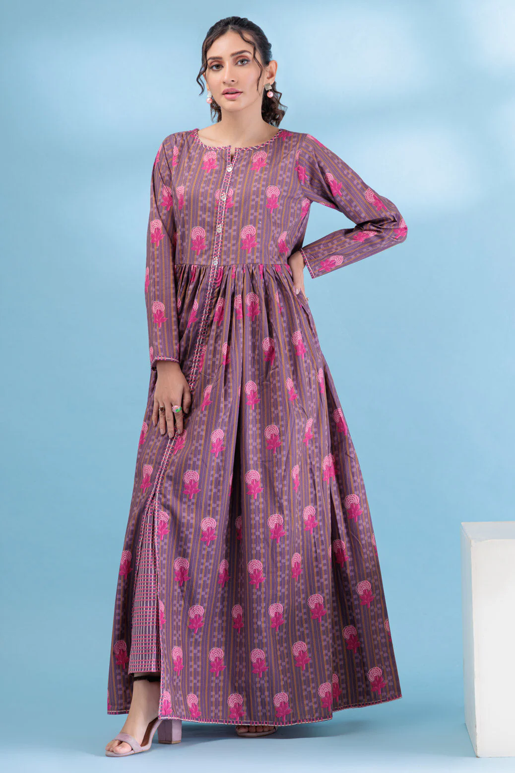 PURPLE-POPLIN-2 PIECE (WS6232P48) - Image 4