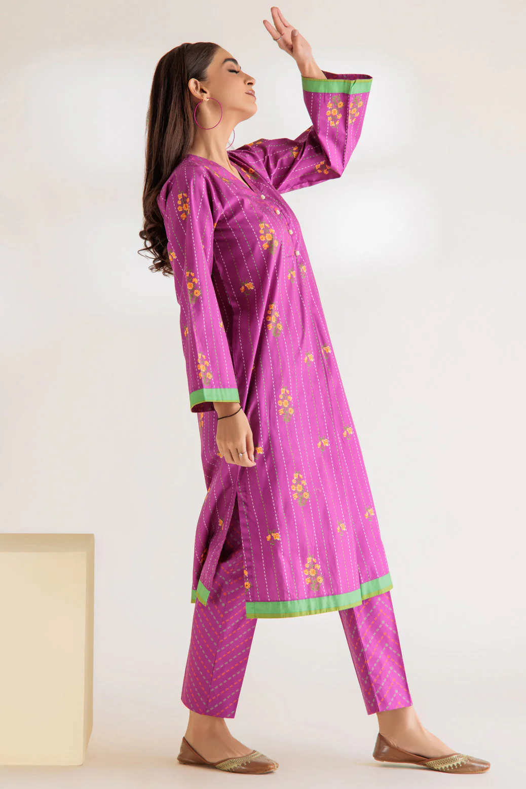PURPLE-POPLIN-2 PIECE (WS6232P51) - Image 3
