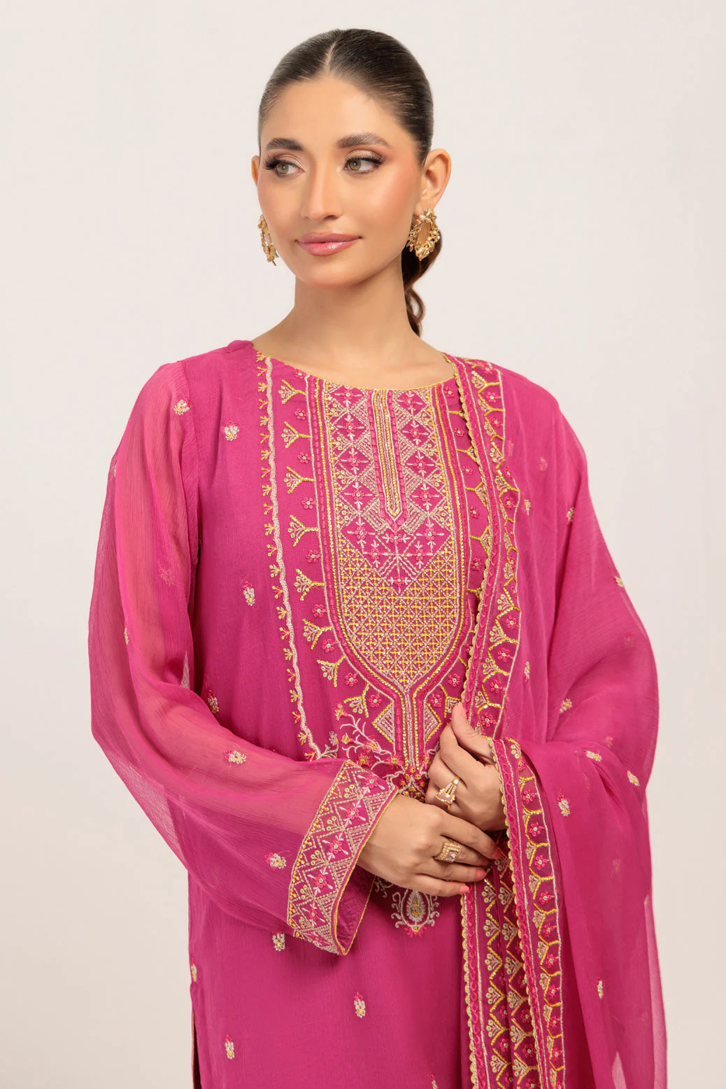HOT-PINK-CHIFFON-3 PIECE (PWS5243P05) - Image 2