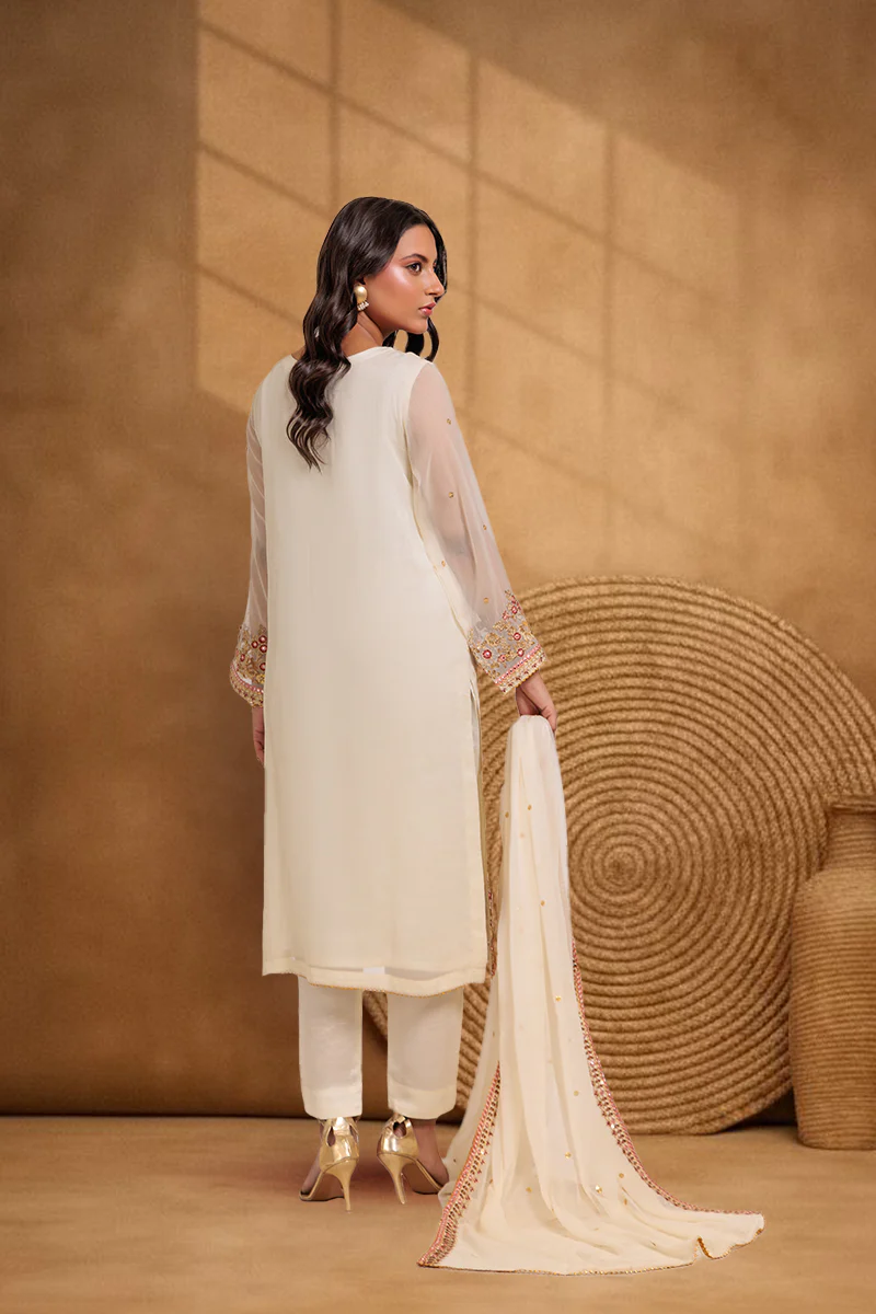 WHITE-CHIFFON-3 PIECE (PWS5243P08) - Image 2