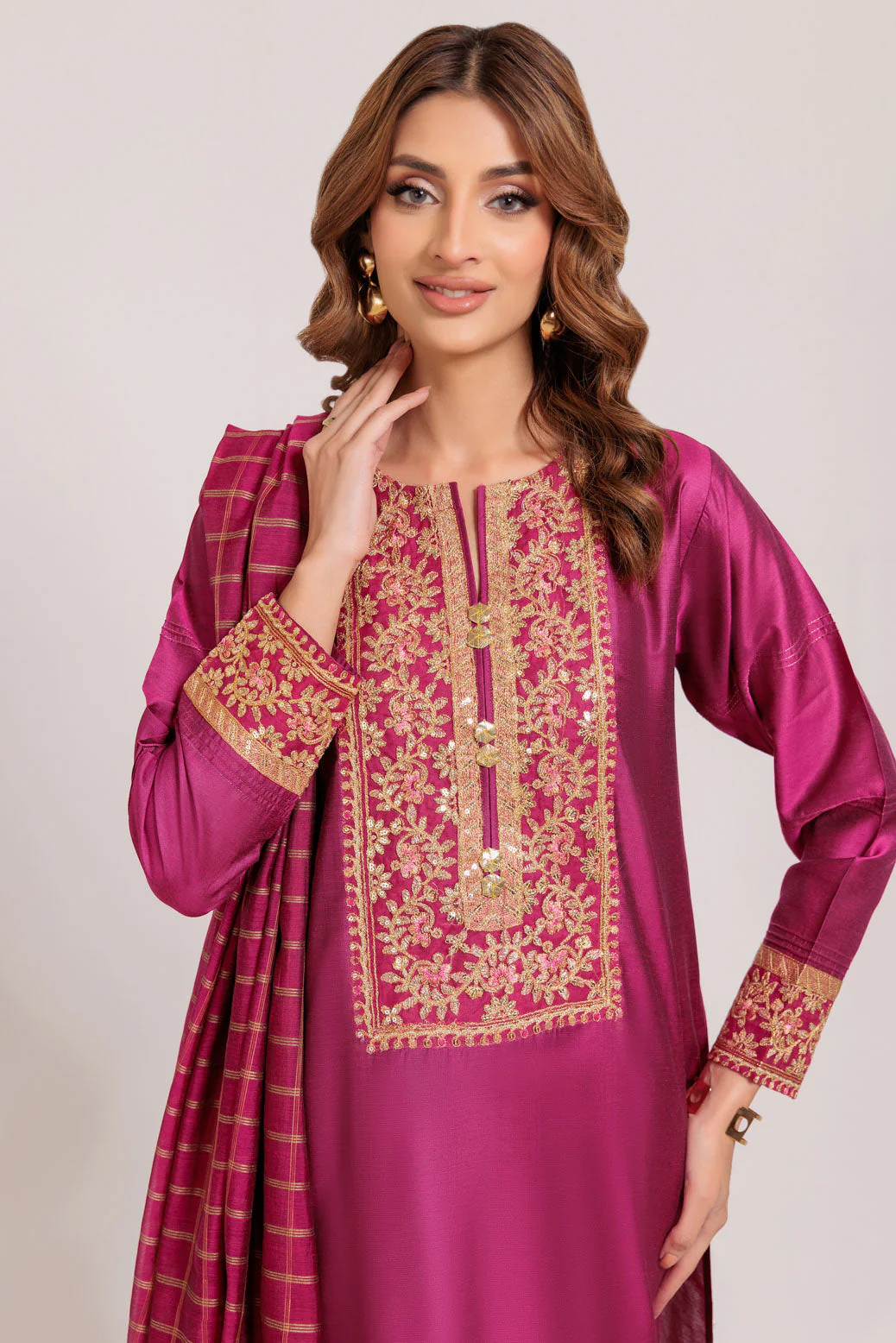 PINK-SILK-3 PIECE (PWS7243P18) - Image 2