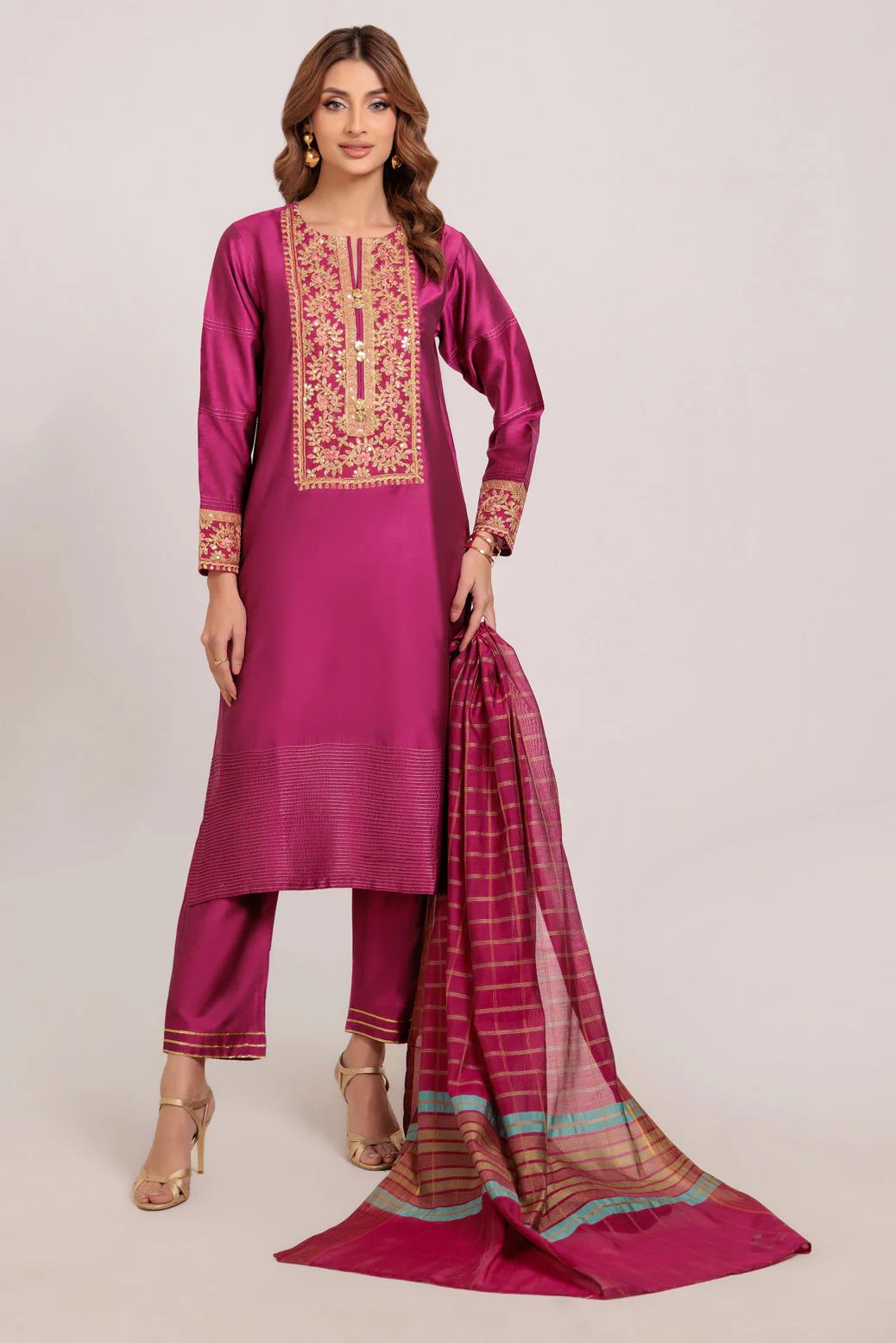 PINK-SILK-3 PIECE (PWS7243P18) - Image 4
