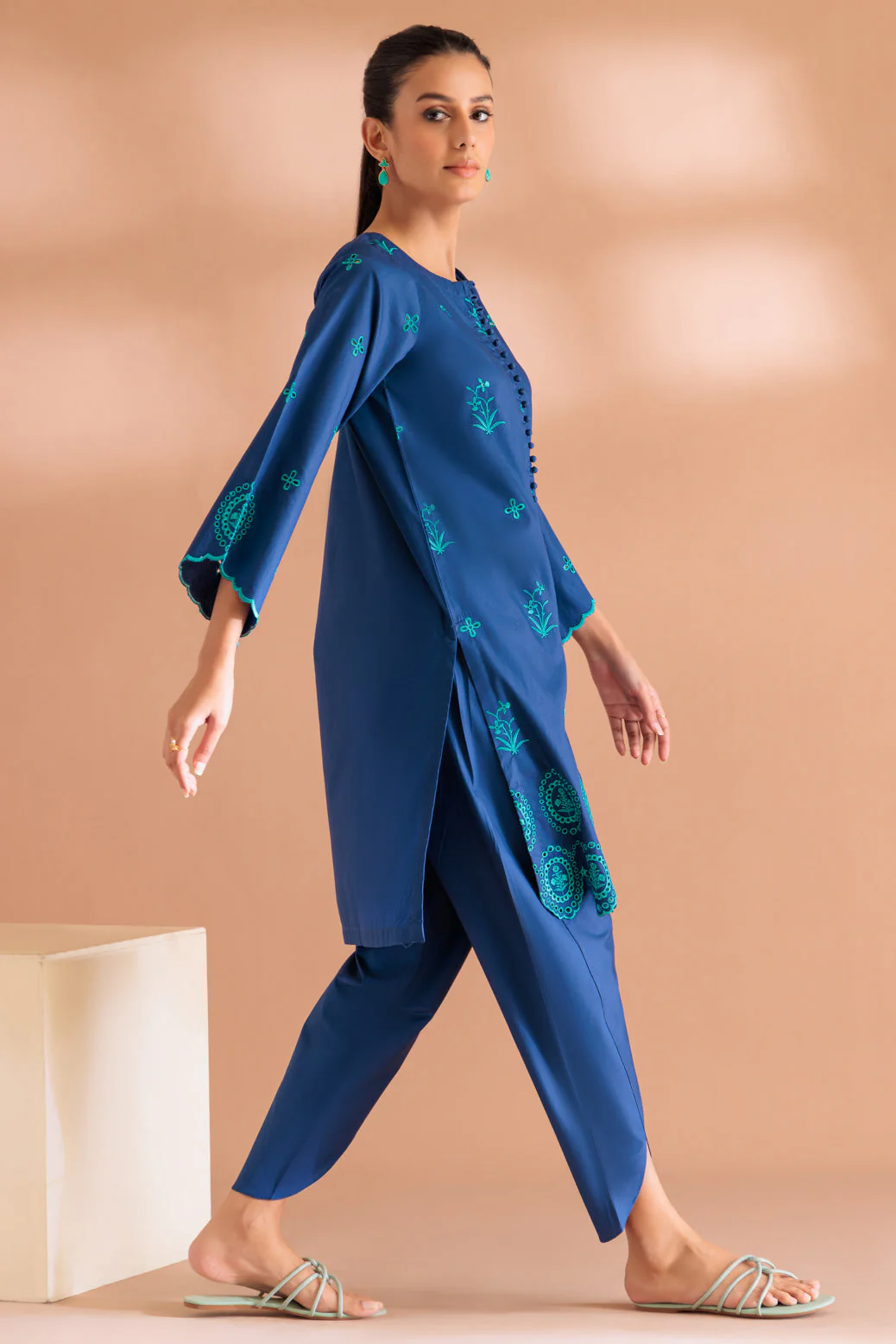 R-BLUE-POPLIN-2 PIECE (WS6232P46) - Image 4