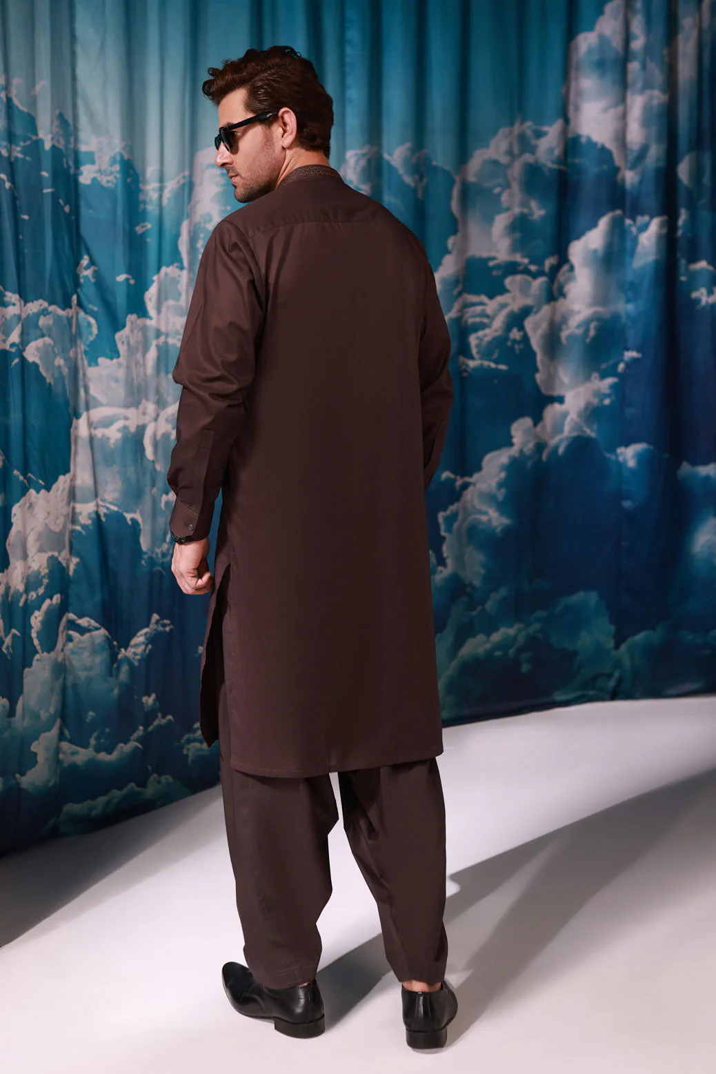R-WOOD-COTTON-KURTA SHALWAR - (KSRW24-003) - Image 5