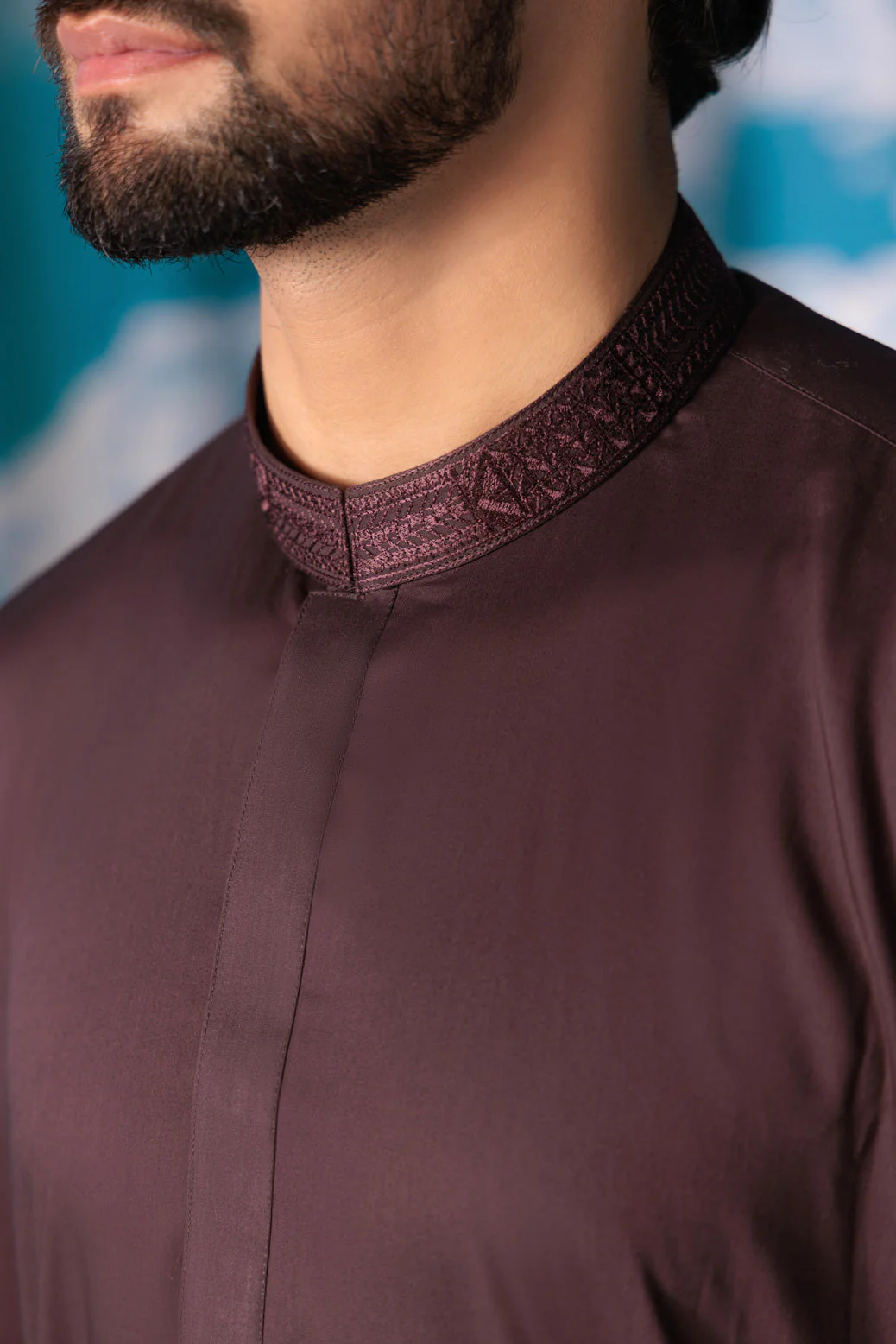 R-WOOD-COTTON-KURTA SHALWAR - (KSRW24-017) - Image 4