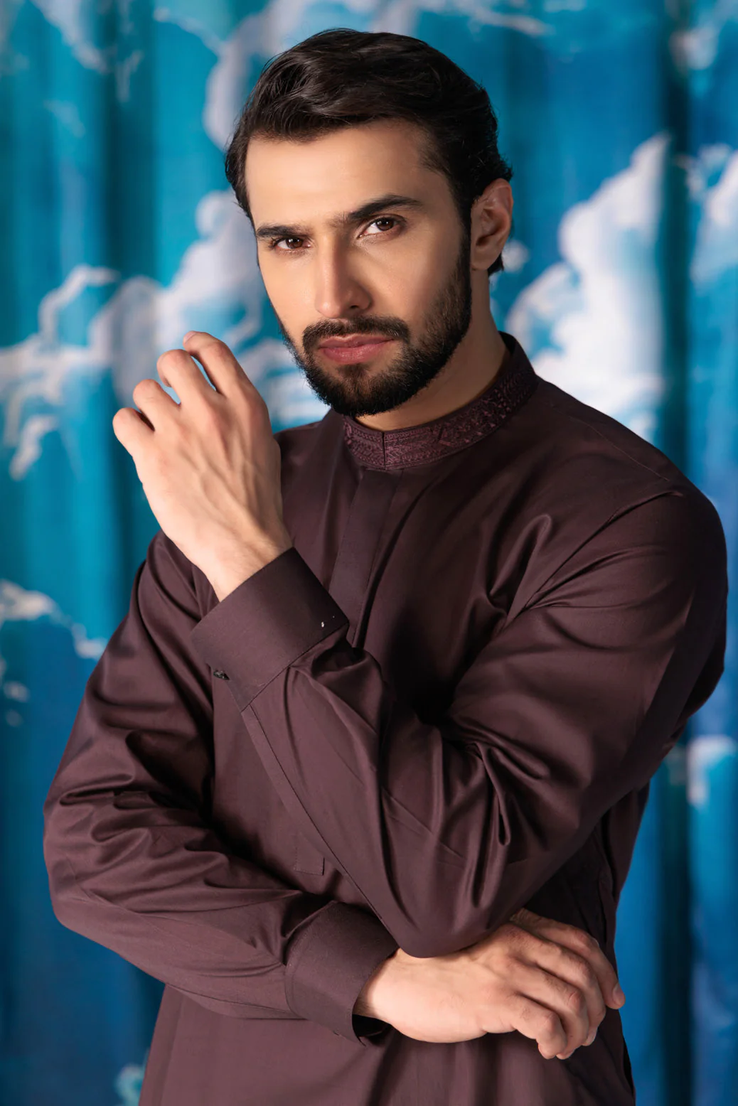 R-WOOD-COTTON-KURTA SHALWAR - (KSRW24-017) - Image 5